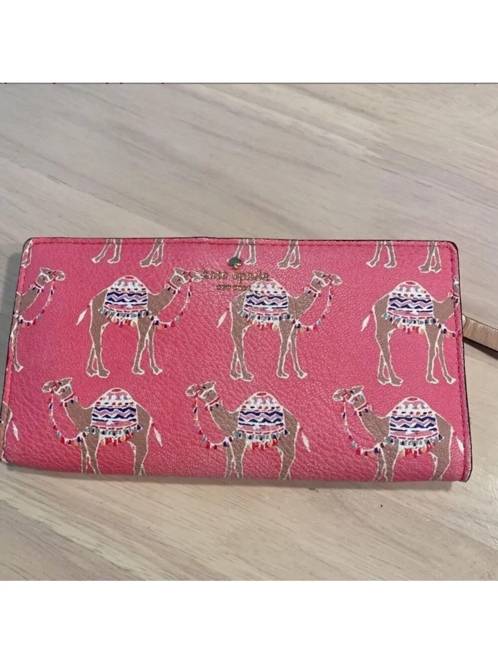 Kate Spade Camel Bifold Wallet